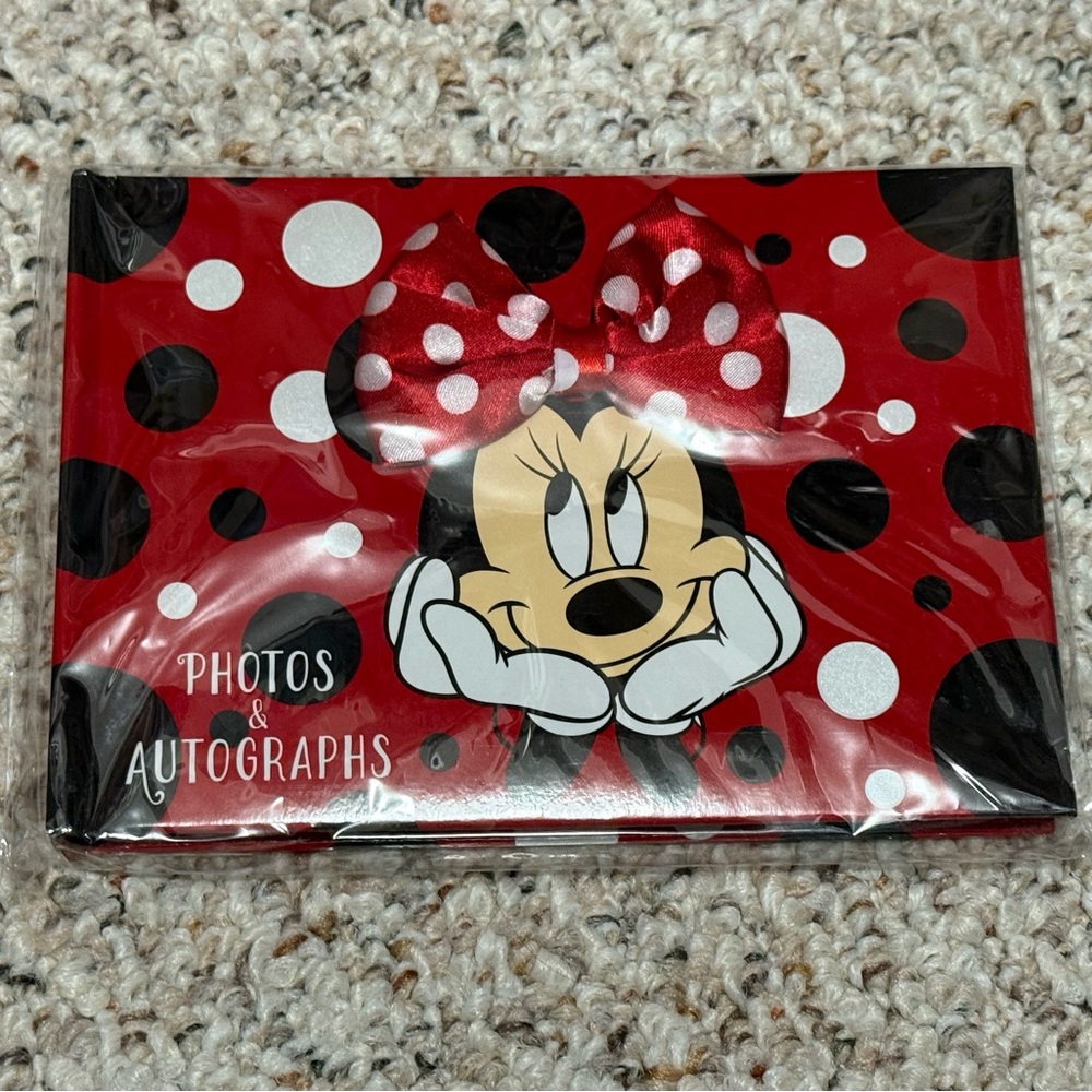 Minnie Mouse Red Photo Album